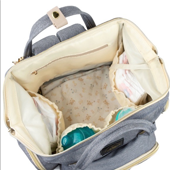 ✨New Gray Diaper Backpack✨ - Picture 4 of 8